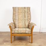 Ercol 'Saville' model '930' armchair, with labels to the seat, 103cm high overall including the