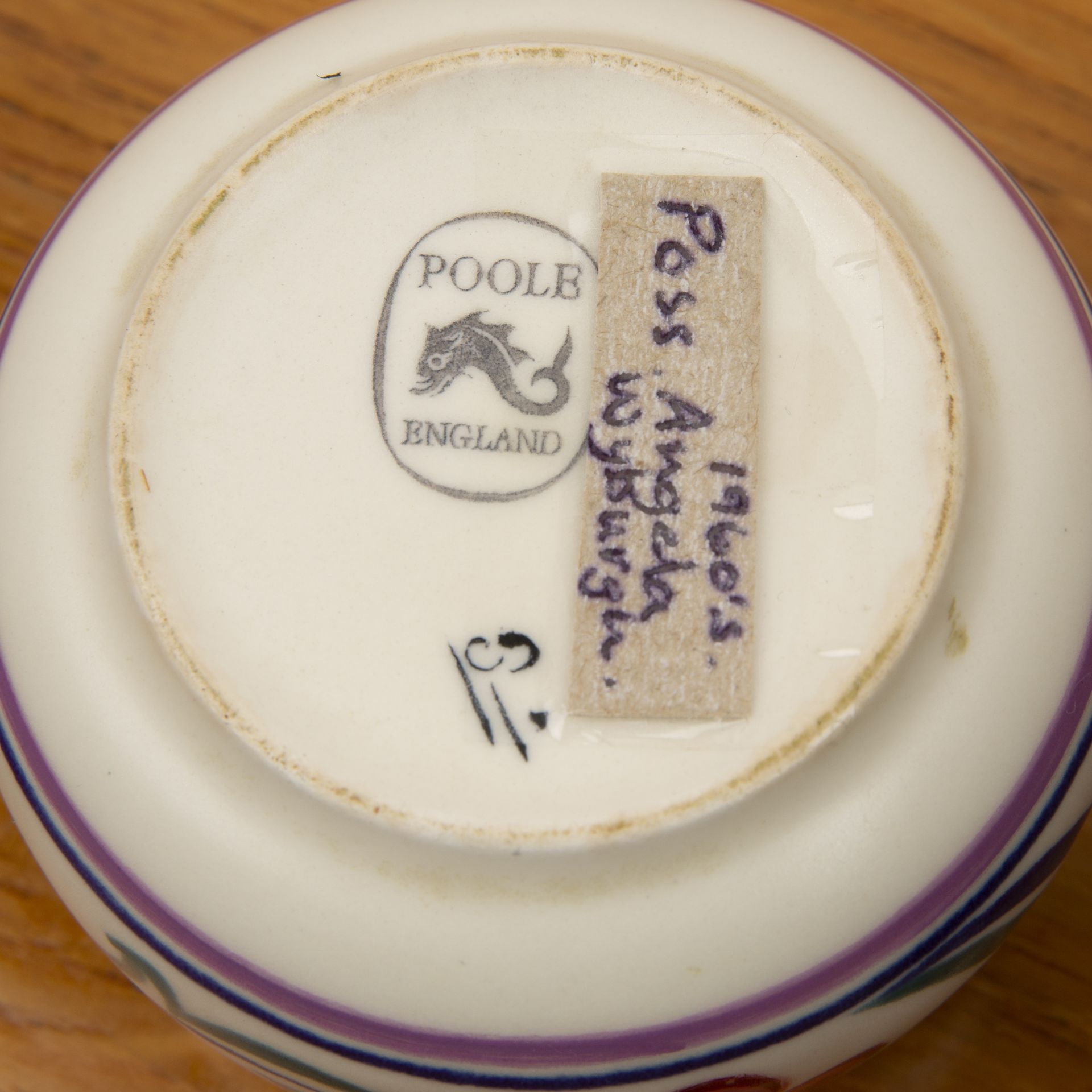 Collection of ceramics to include a Royal Doulton Lamberth stoneware jardinière, decorated with - Image 6 of 6