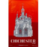 Edward Pond (1929-2012) 'Chichester', Network South East advertising poster, unframed, 102cm x