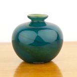 Michael Harris (1933-1994) at Mdina glass (Malta) glass vase, with worn original paper label and