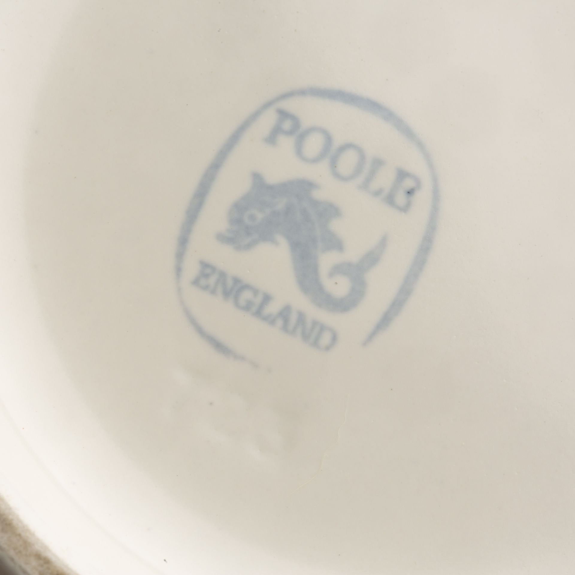 Collection of Poole Pottery 'Magnolia white' range, comprising a large globular vase with twin - Image 7 of 7