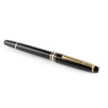 A Mont Blanc Meisterstück fountain pen, no. MIL747502, 13.5cm long Appears to be in good condition