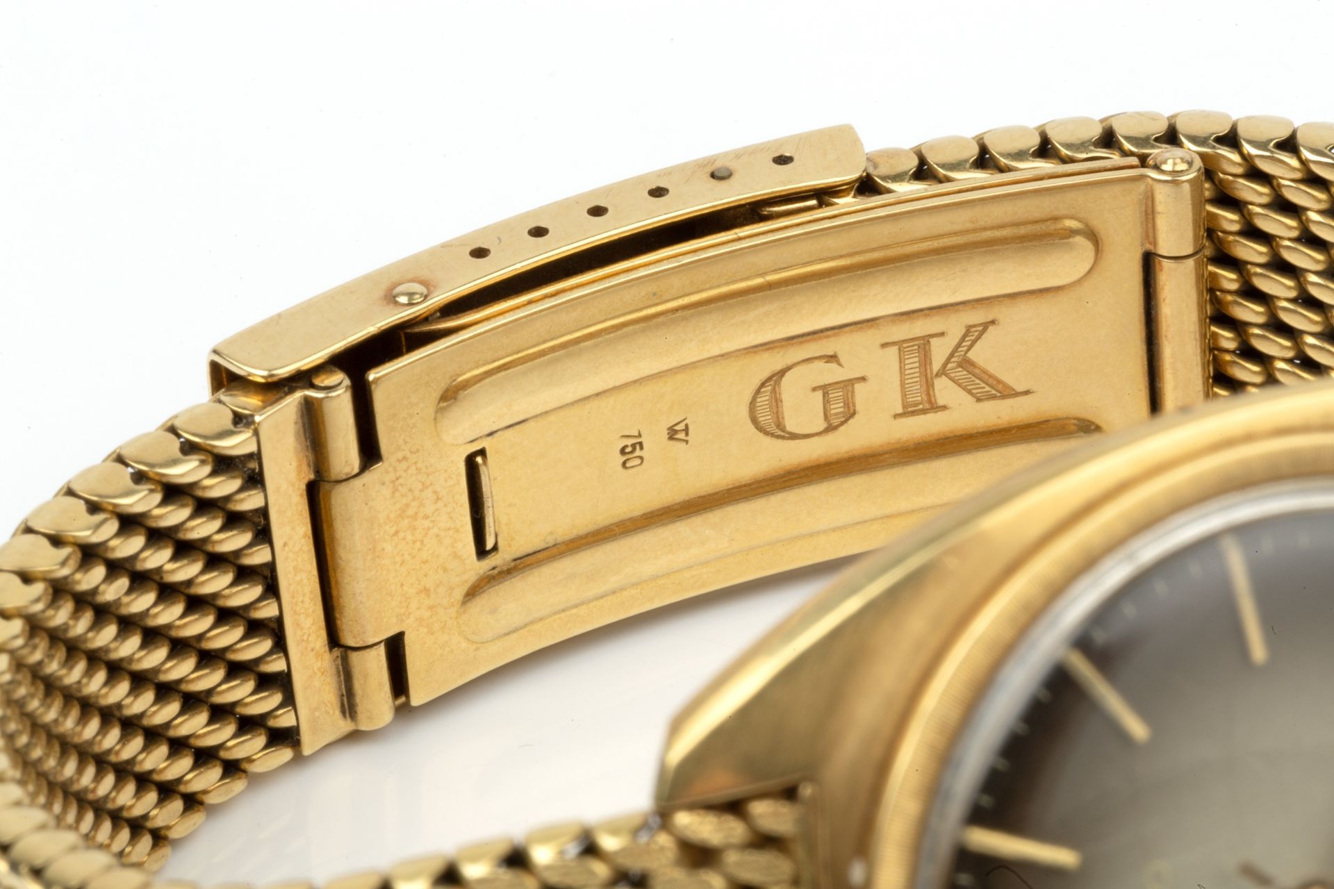 An 18ct gold gentleman's Omega Constellation automatic chronometer, circa 1966, the two-tone dial - Image 2 of 6