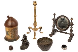 A collection of rustic objects