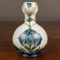 A later Macintyre Florianware gourd-shaped vase