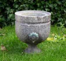 A 19th century Neoclassical, possibly Swedish, fountain urn