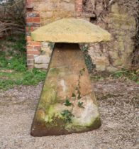 A large staddle stone