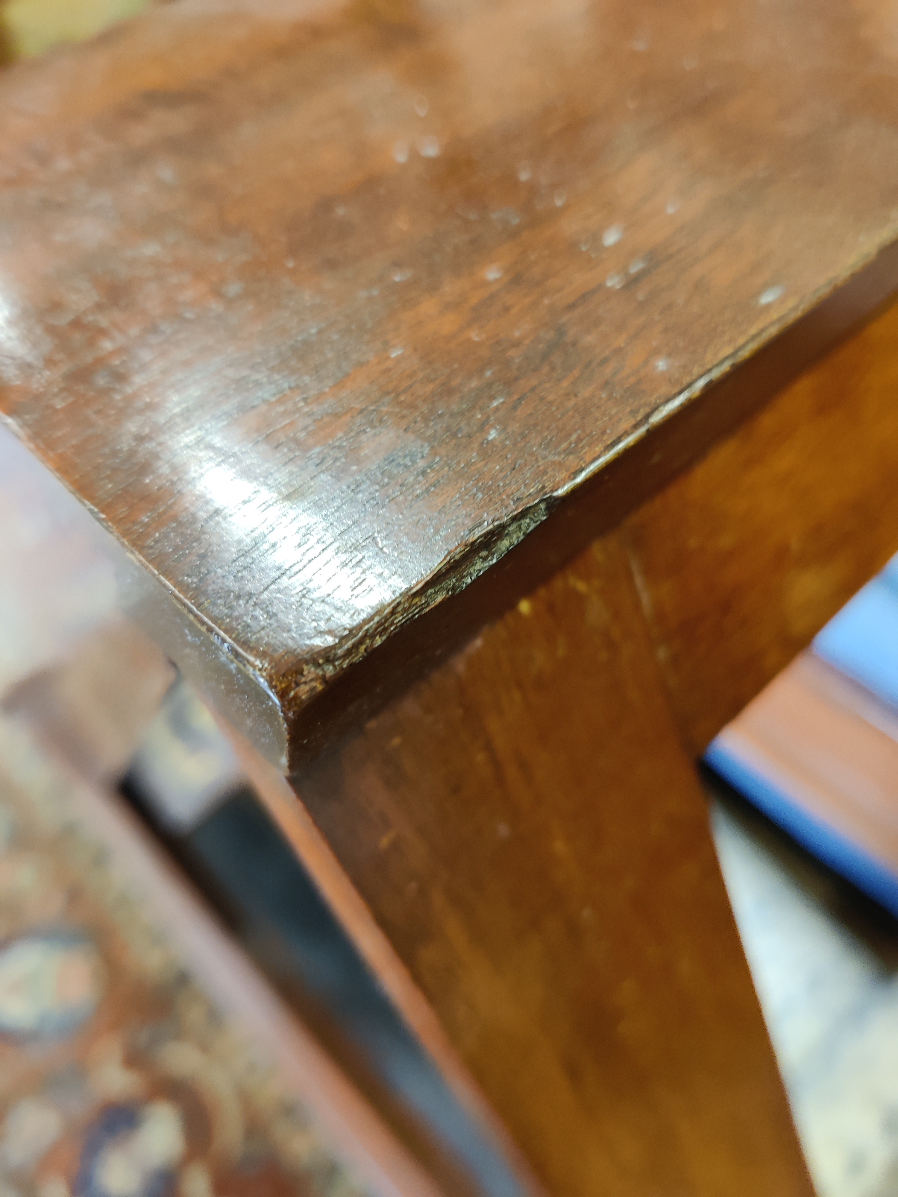 A mahogany metamorphic side table - Image 5 of 7