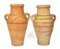 A pair of Minoan terracotta pots