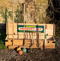 A part croquet set