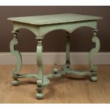 A Queen Anne style table