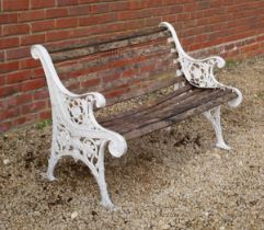 A garden bench