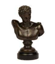 A bust of an athlete after the antique