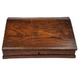 A elm wood tabletop writing desk