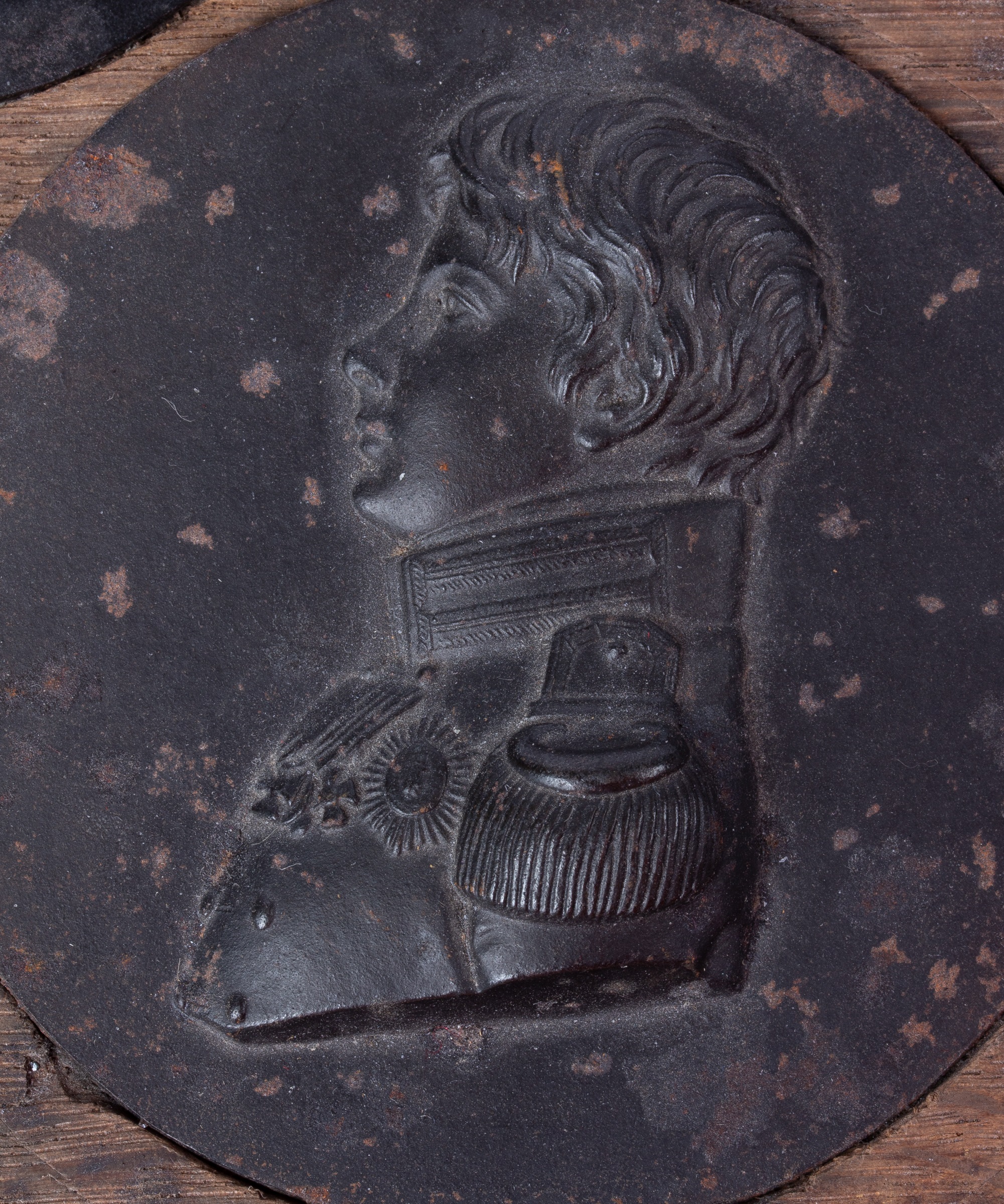 Leonhard Posch (Austrian 1750-1831), three cast iron plaques - Image 5 of 5