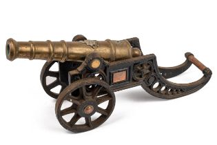 A decorative signalling cannon