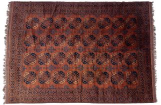 An Afghan rug
