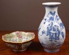Two items of Chinese porcelain