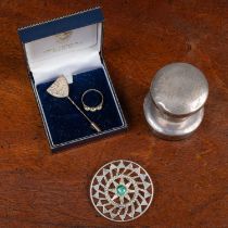 A collection of jewellery of Eton College interest