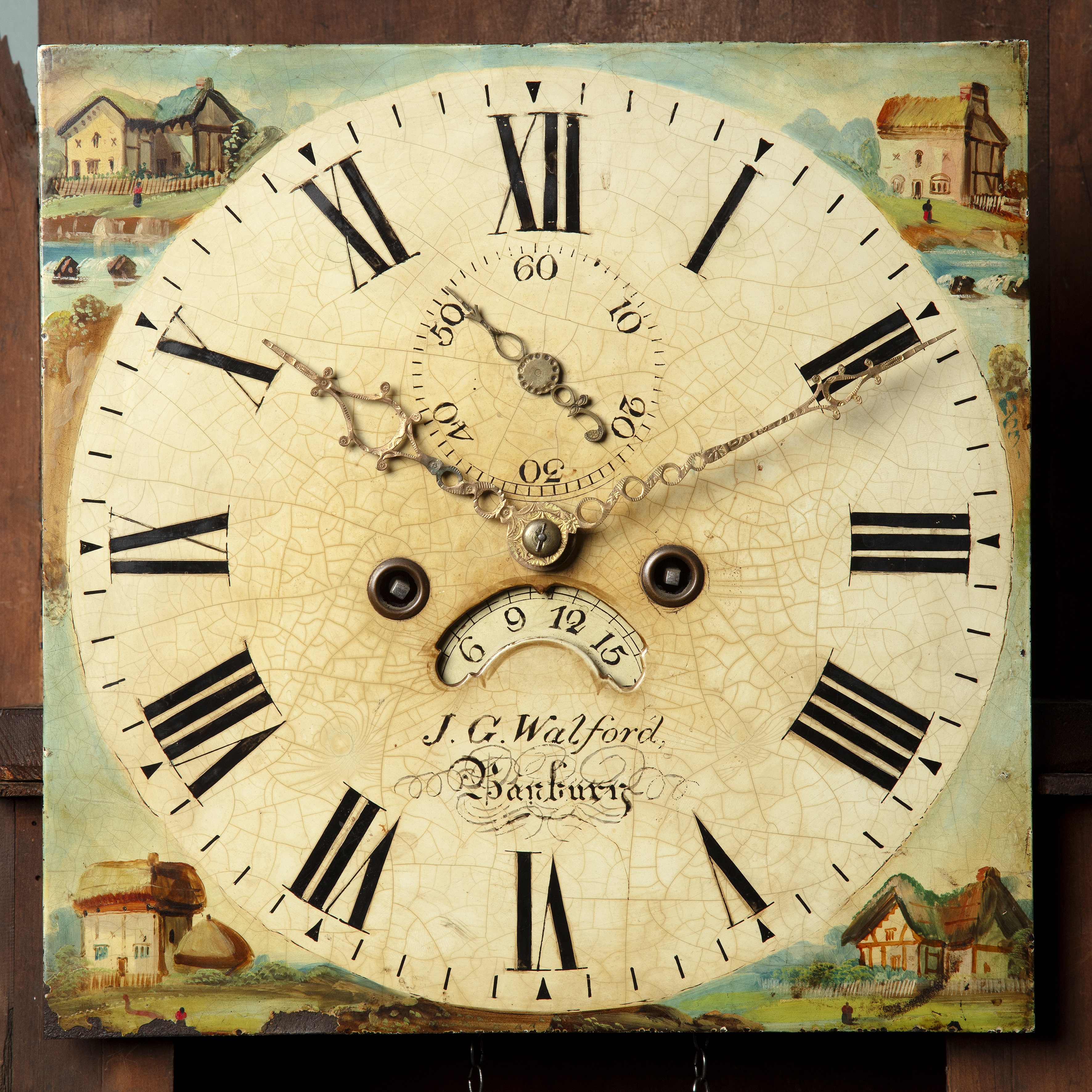 A late 18th or early 19th century thirty-hour longcase clock - Image 5 of 6