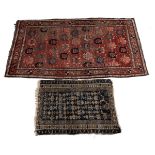 Two antique Persian rugs