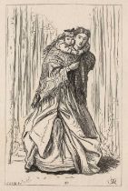 Joseph Swain after John Everett Millais 'Pick-a-Pack', engraving (possibly unpublished) 14 x 9cm;