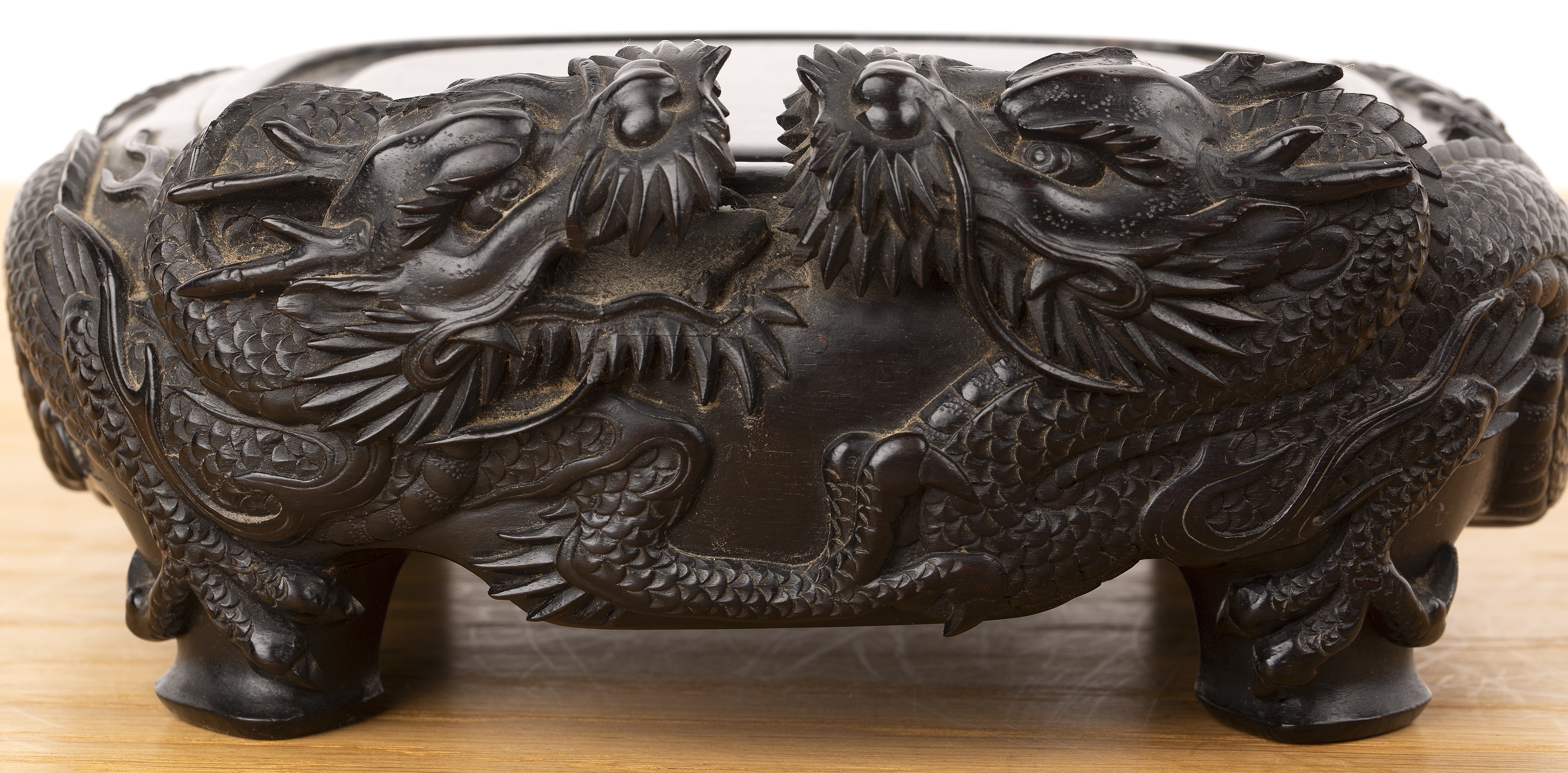Metal and shakudo Kodansu cabinet on a dragon carved hardwood base Japanese, Meiji period in the - Image 19 of 61