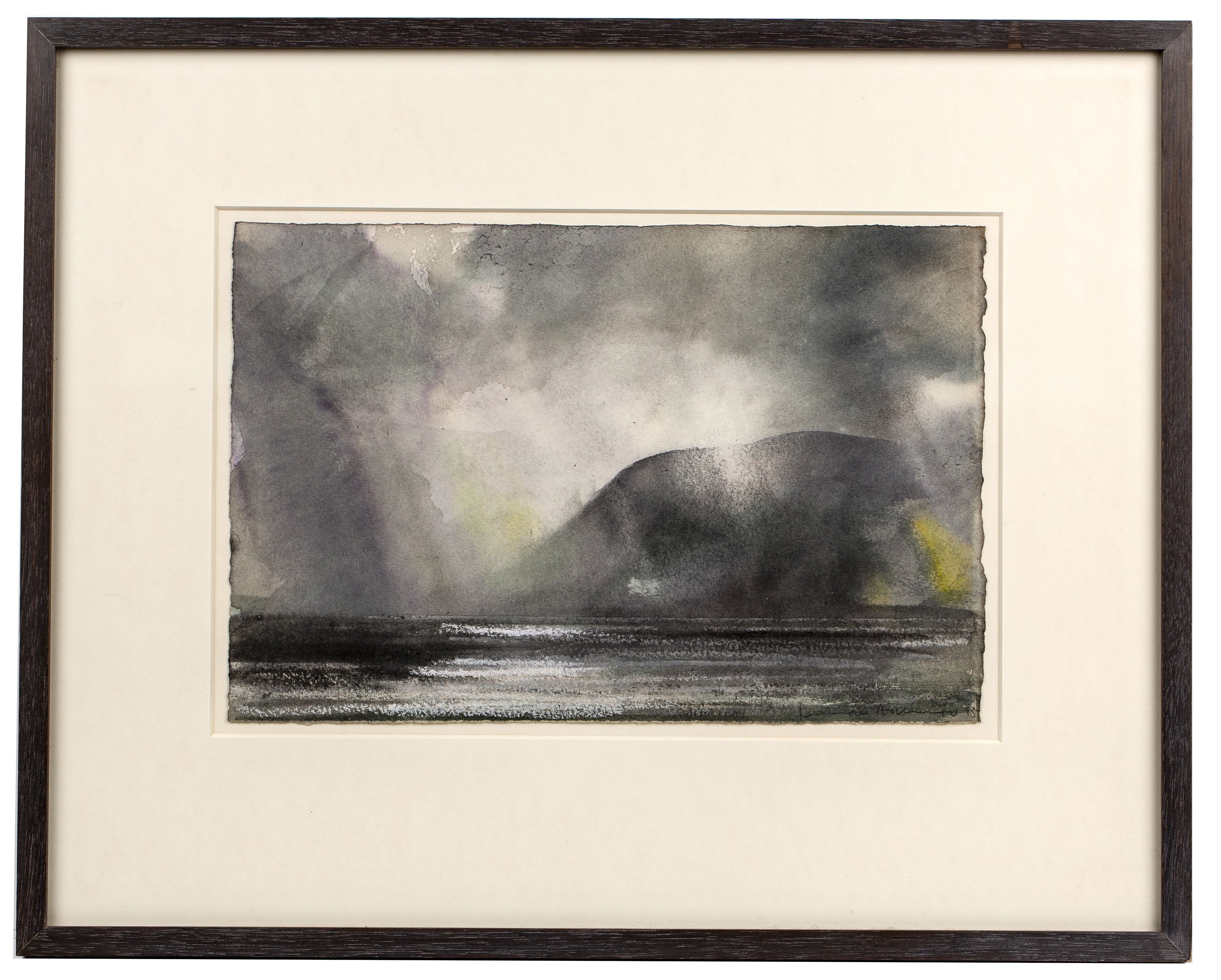 Norman Ackroyd (b.1938) Bantry Bay, a pair, 1998 both signed, dated, and titled in pencil (lower) - Image 3 of 6