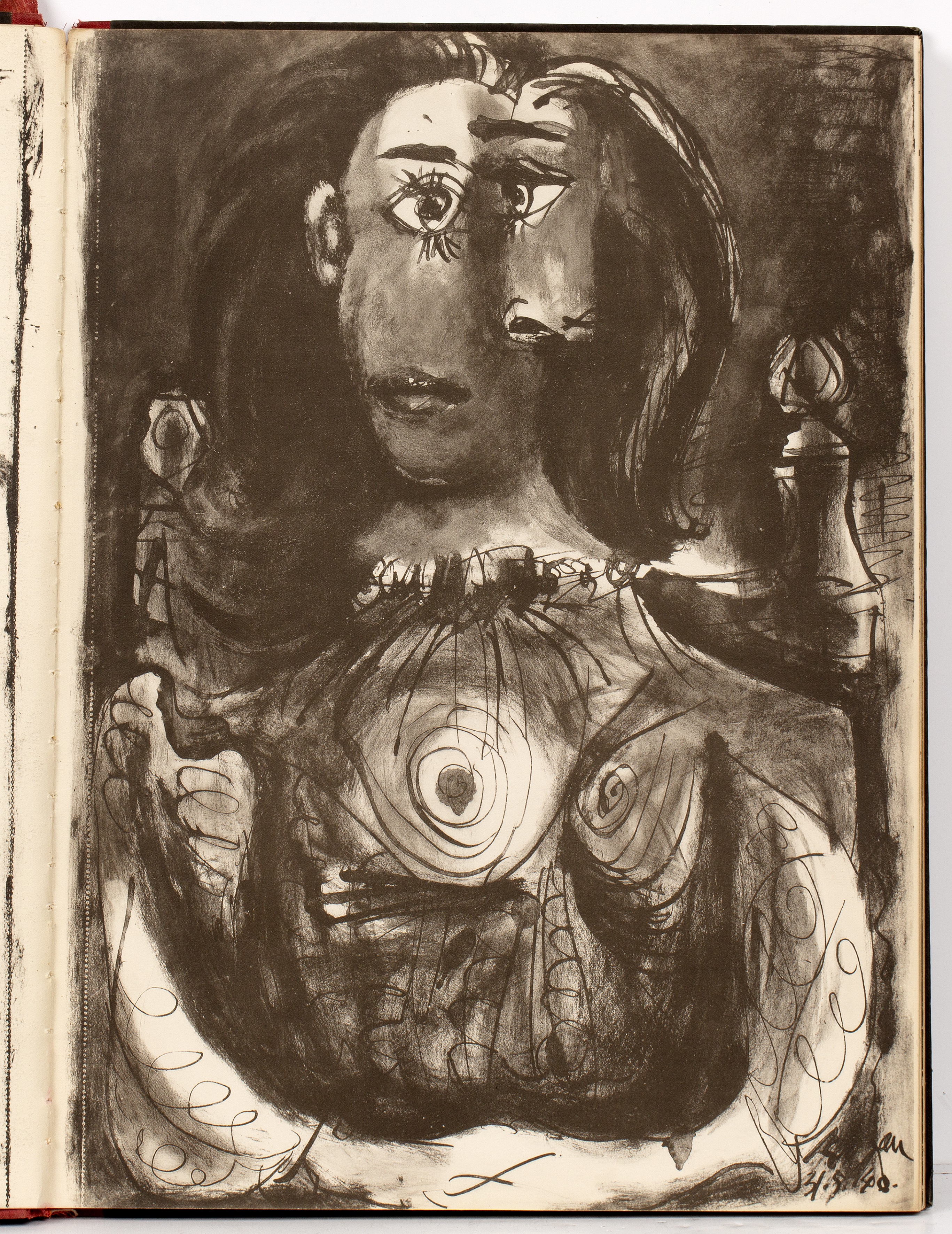 Pablo Picasso (1881-1973) Carnet de Dessins, Royan, 1948 folio Published by Cahiers d’Art comprising - Bild 2 aus 6