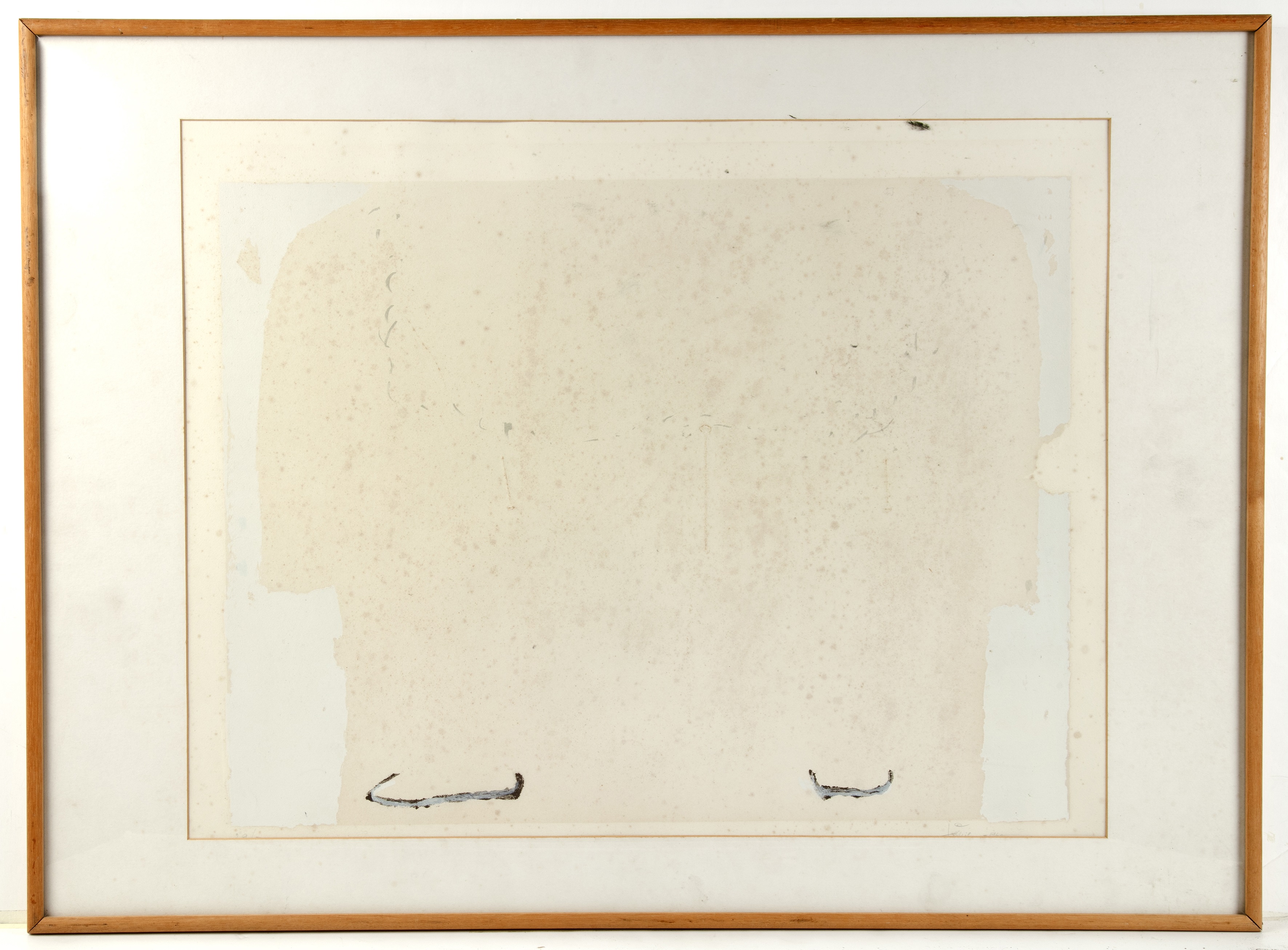 Antoni Tapies (1923-2012) Untitled 10/50, signed and numbered in pencil (in the margin) lithograph - Image 5 of 6