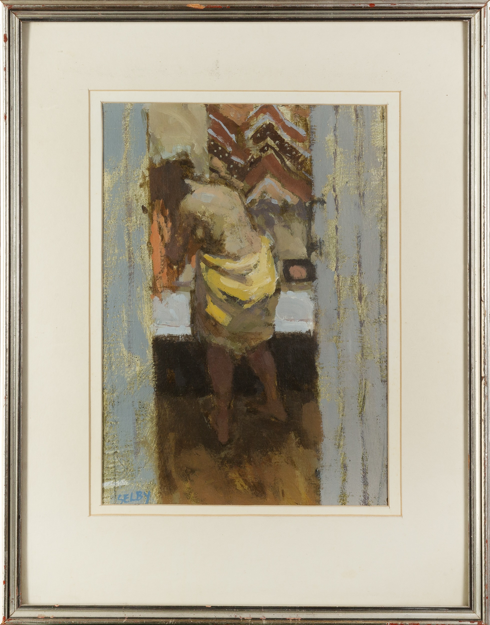 William Selby (b.1933) Running the Bath signed (lower left) oil on board 40 x 27cm. - Image 2 of 3