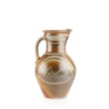 Michael Casson (1925-2003) Large jug salt glaze impressed potter's seal 44cm high.