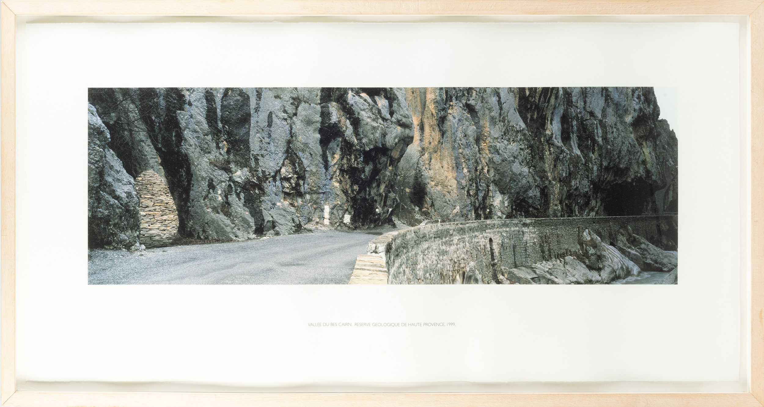 Andy Goldsworthy (b.1956) Vallee du bes Cairns, Reserve Geologique de Haute Provence, 1999 5/500, - Image 2 of 3