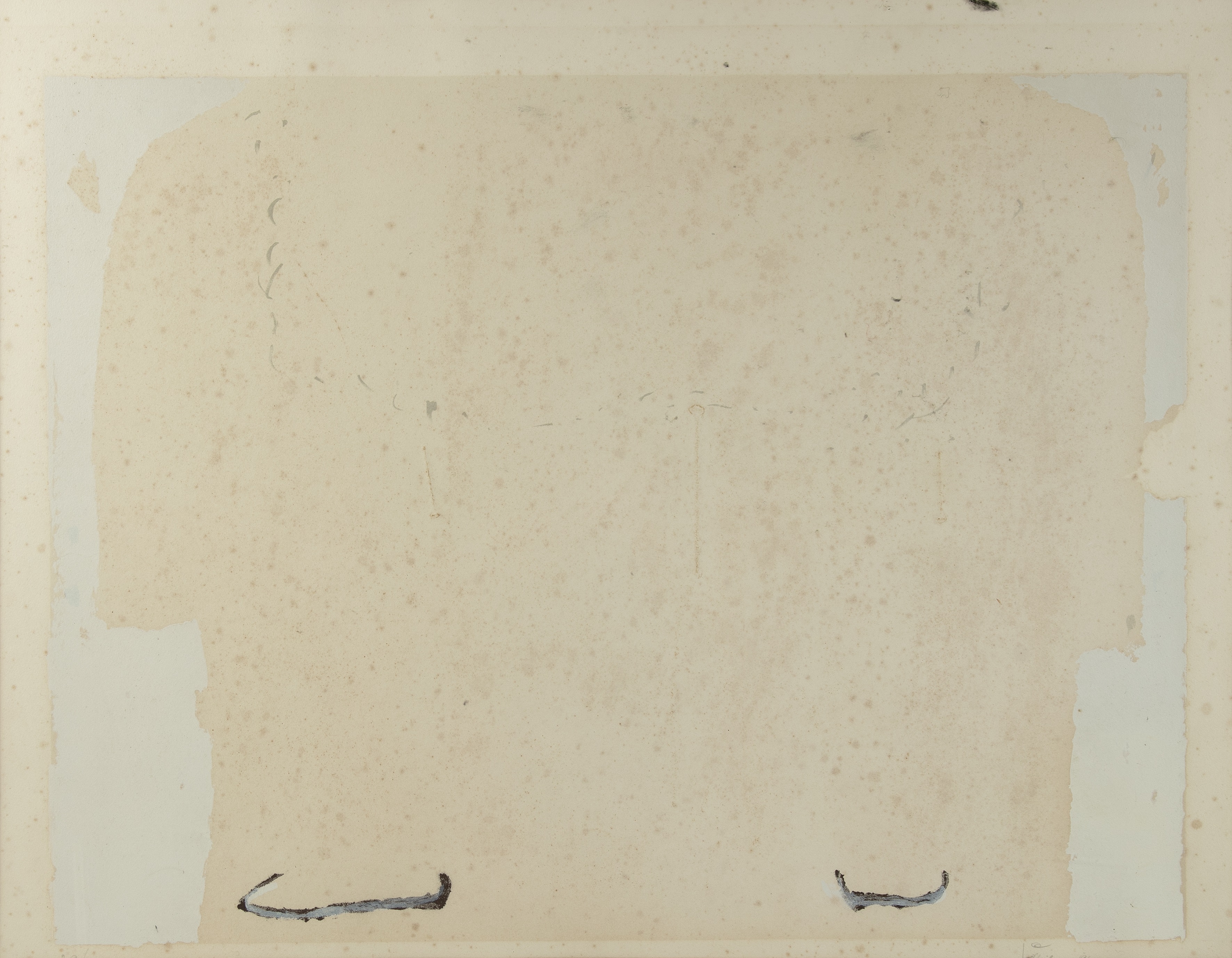 Antoni Tapies (1923-2012) Untitled 10/50, signed and numbered in pencil (in the margin) lithograph - Image 4 of 6