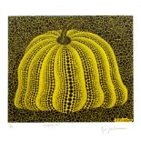 Yayoi Kusama (b.1929) Pumpkin 2000 (Yellow), 2000 151/200, signed, titled, and numbered in pencil (