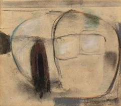 Paul Feiler (1918-2013) Untitled, 1962 signed and dated (lower right) pastel on paper 24 x 27cm.