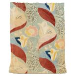 Duncan Grant (1885-1978) Queen Mary furnishing fabric, designed in 1935 82 x 58cm.