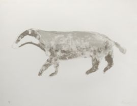 Elisabeth Frink (1930-1993) Badger (Wiseman 32), 1970 from the series Eight Animals 58/70, signed