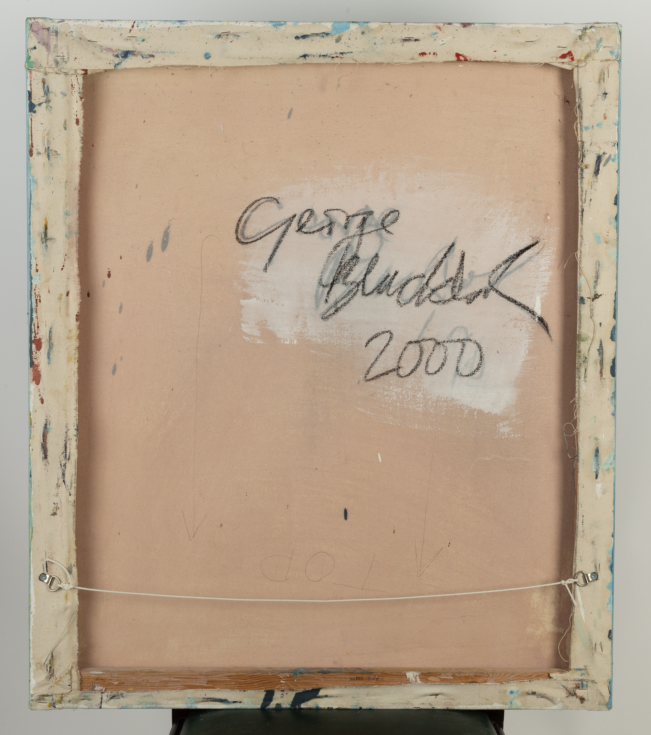 George Blacklock (b.1952) Ghost, 2000 signed, titled, and dated (to reverse) oil on canvas 165 x - Image 4 of 4