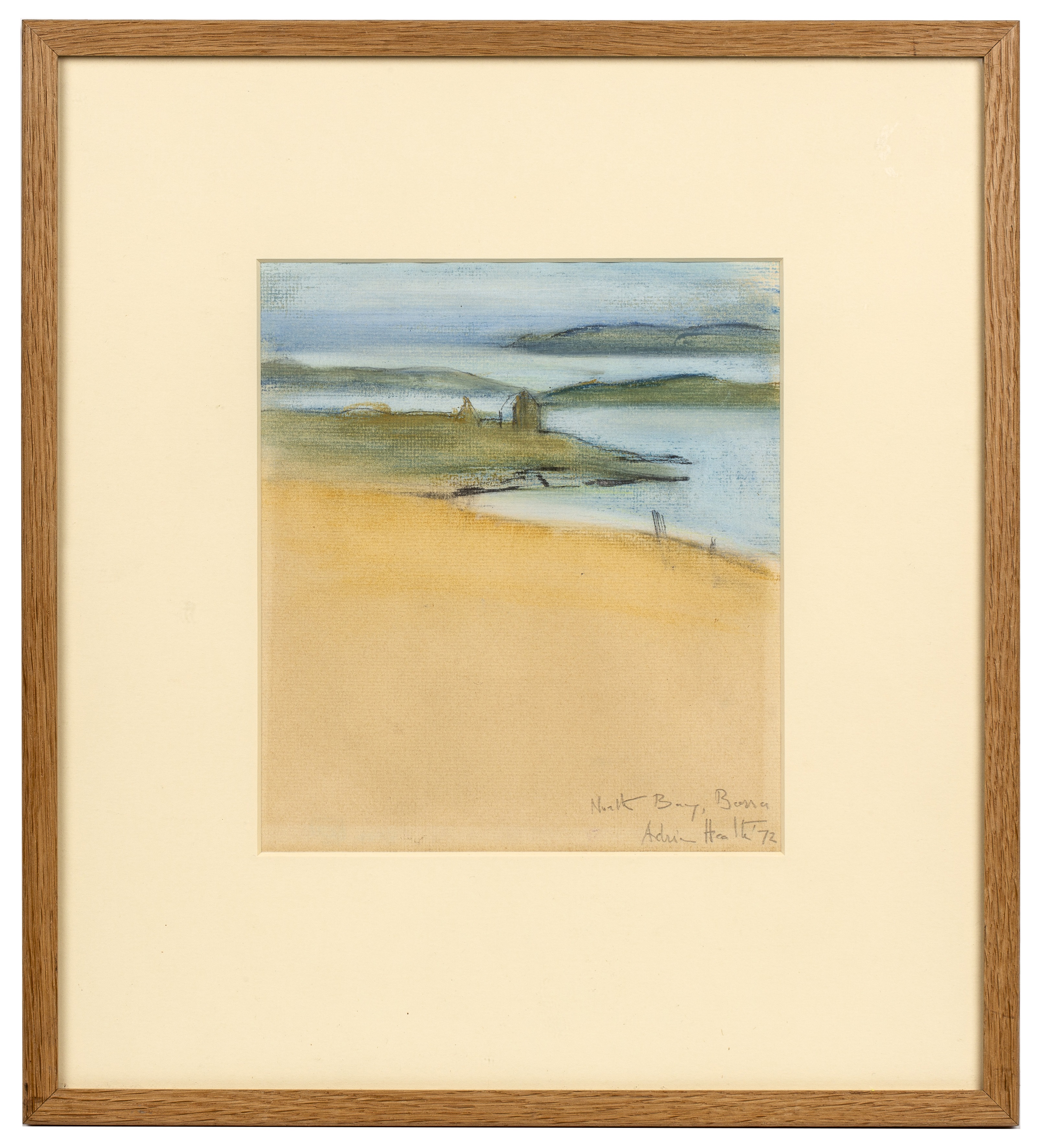 Adrian Heath (1920-1992) North Bay, Barra, 1972 signed, dated, and titled in pencil (lower right) - Image 2 of 3