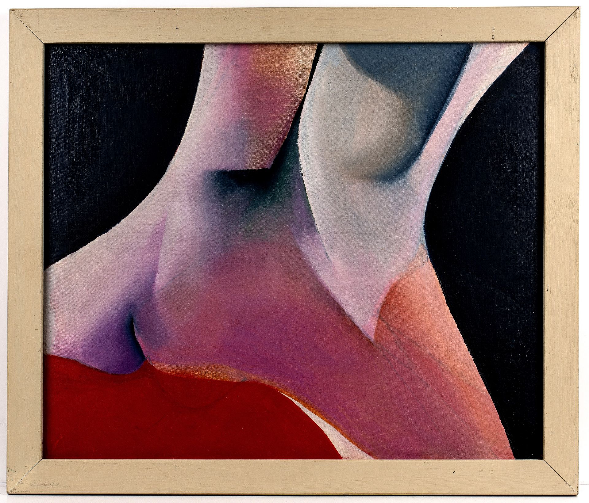 Georgi Daskaloff (1923-2005) Approache signed and titled (to reverse) oil on canvas 53 x 64cm. - Bild 2 aus 3