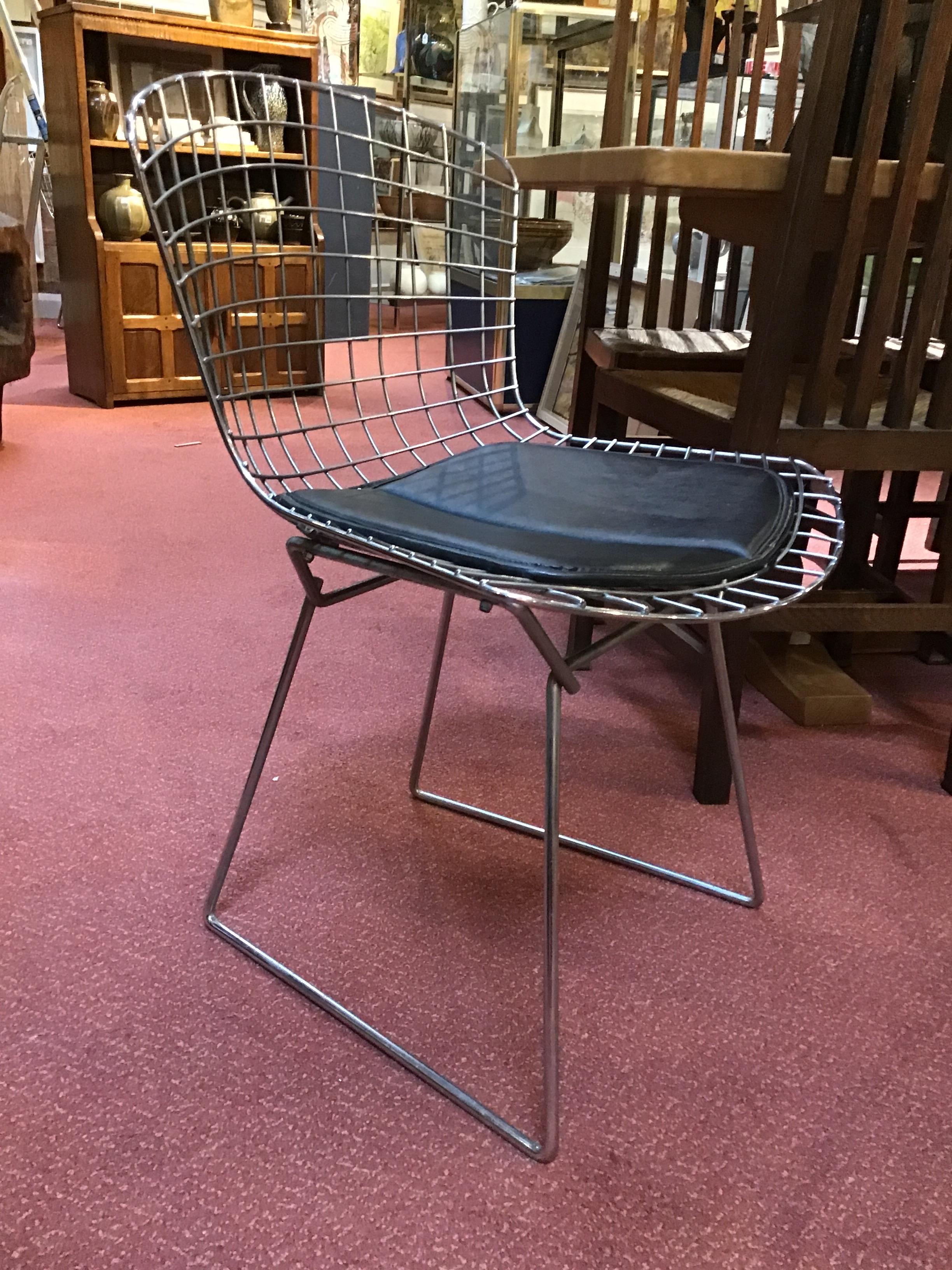 Harry Bertoia (1915-1978) A set of six side chairs, designed in 1952 model 430 chrome plated - Image 8 of 21