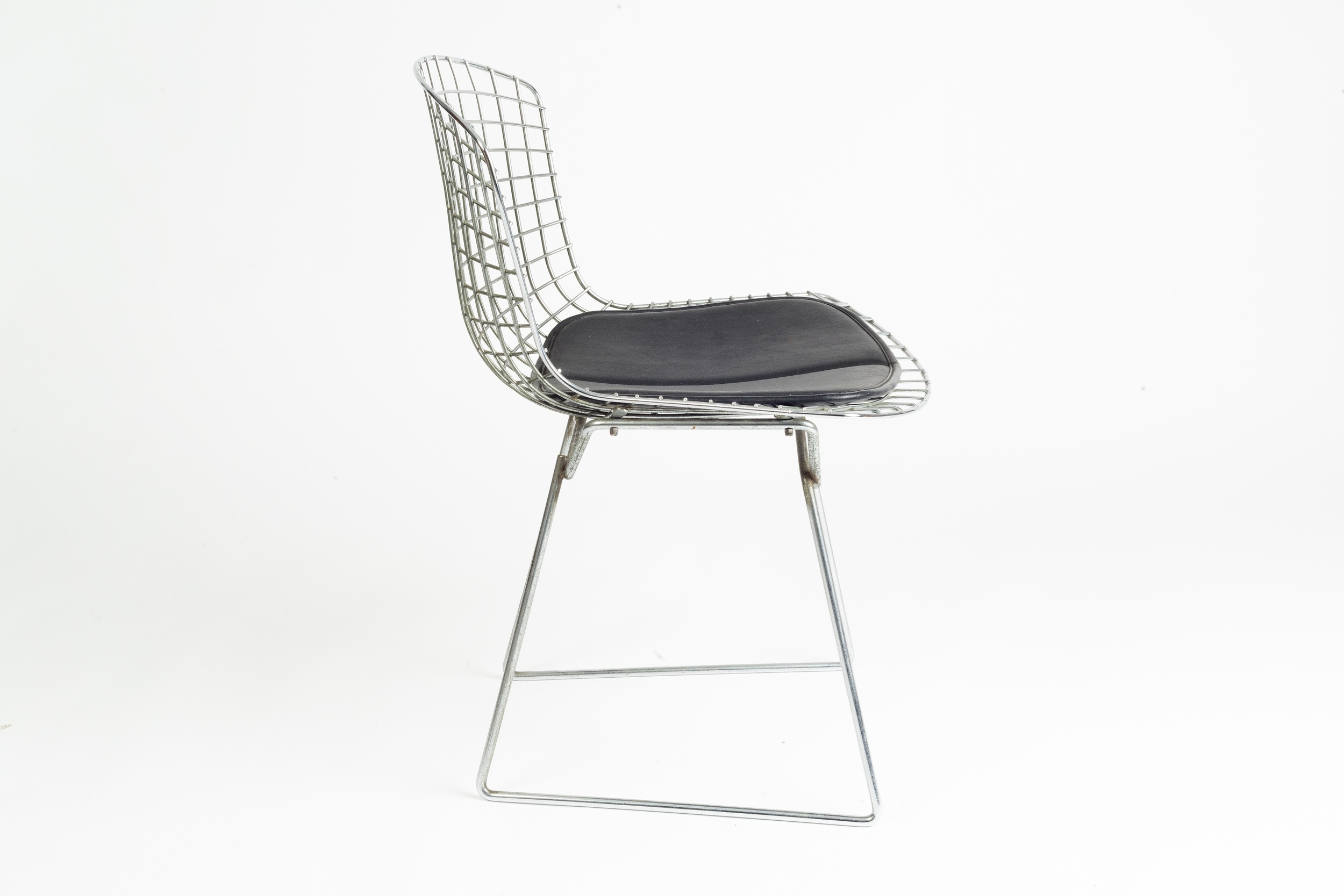 Harry Bertoia (1915-1978) A set of six side chairs, designed in 1952 model 430 chrome plated - Image 3 of 21