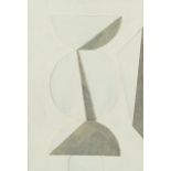 George Dannatt (1915-2009) Grey White Relief, 1996 signed and titled (to reverse) mixed media on