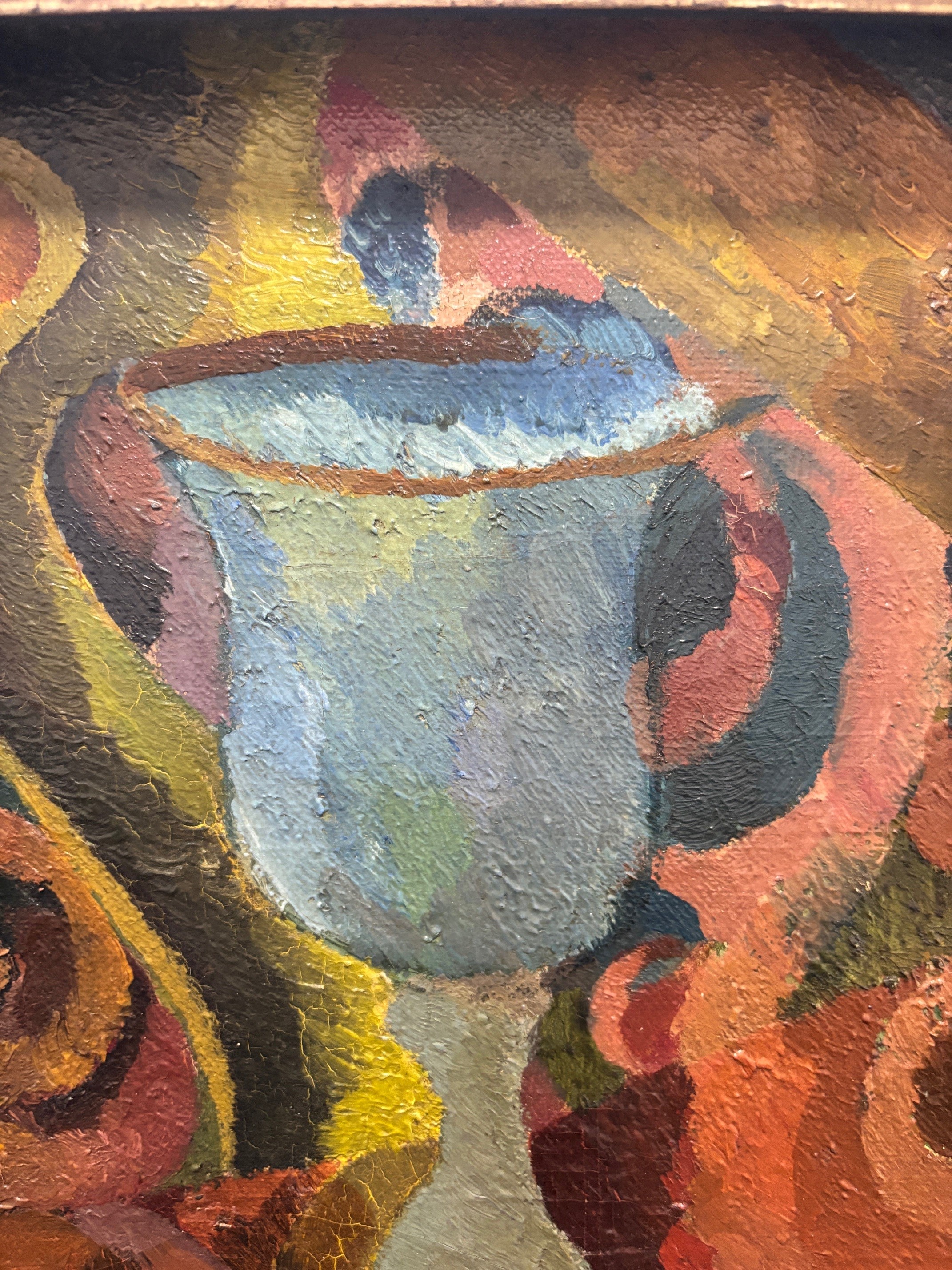 Duncan Grant (1885-1978) The Blue Cup, 1919 signed and dated (to reverse) oil on canvas 45 x 54cm. - Image 17 of 26