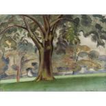 Henry Hammond (1914-1989) An Oak Tree, 1949 signed and dated (lower right) watercolour 36 x 49cm.