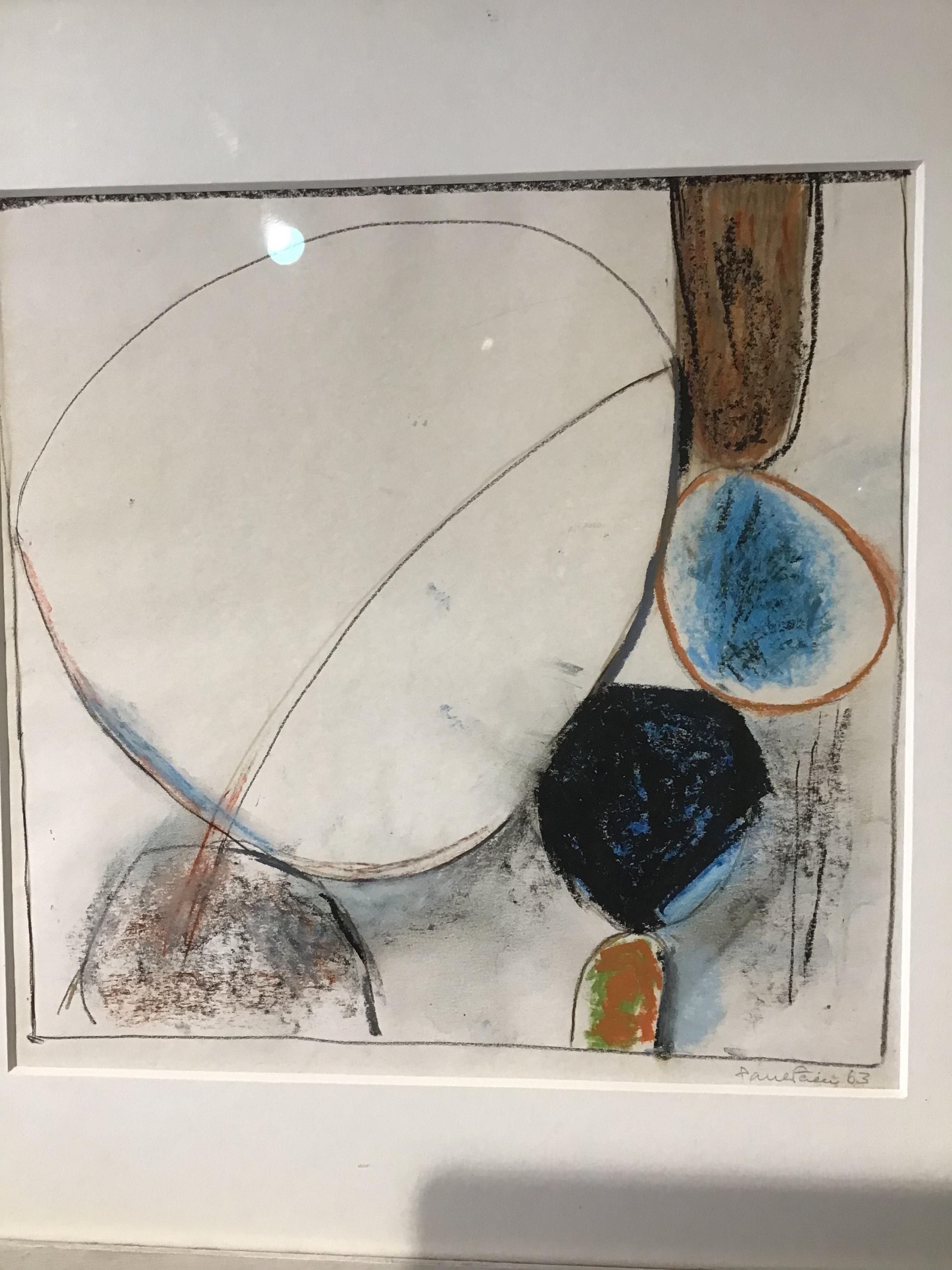 Paul Feiler (1918-2013) Dissected Oval, 1963 signed and dated (lower right) pastel on paper 30 x - Image 4 of 12