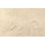 Raoul Dufy (1877-1953) La Route et la Barriere, circa 1932 pencil on paper 35 x 54cm. Provenance: