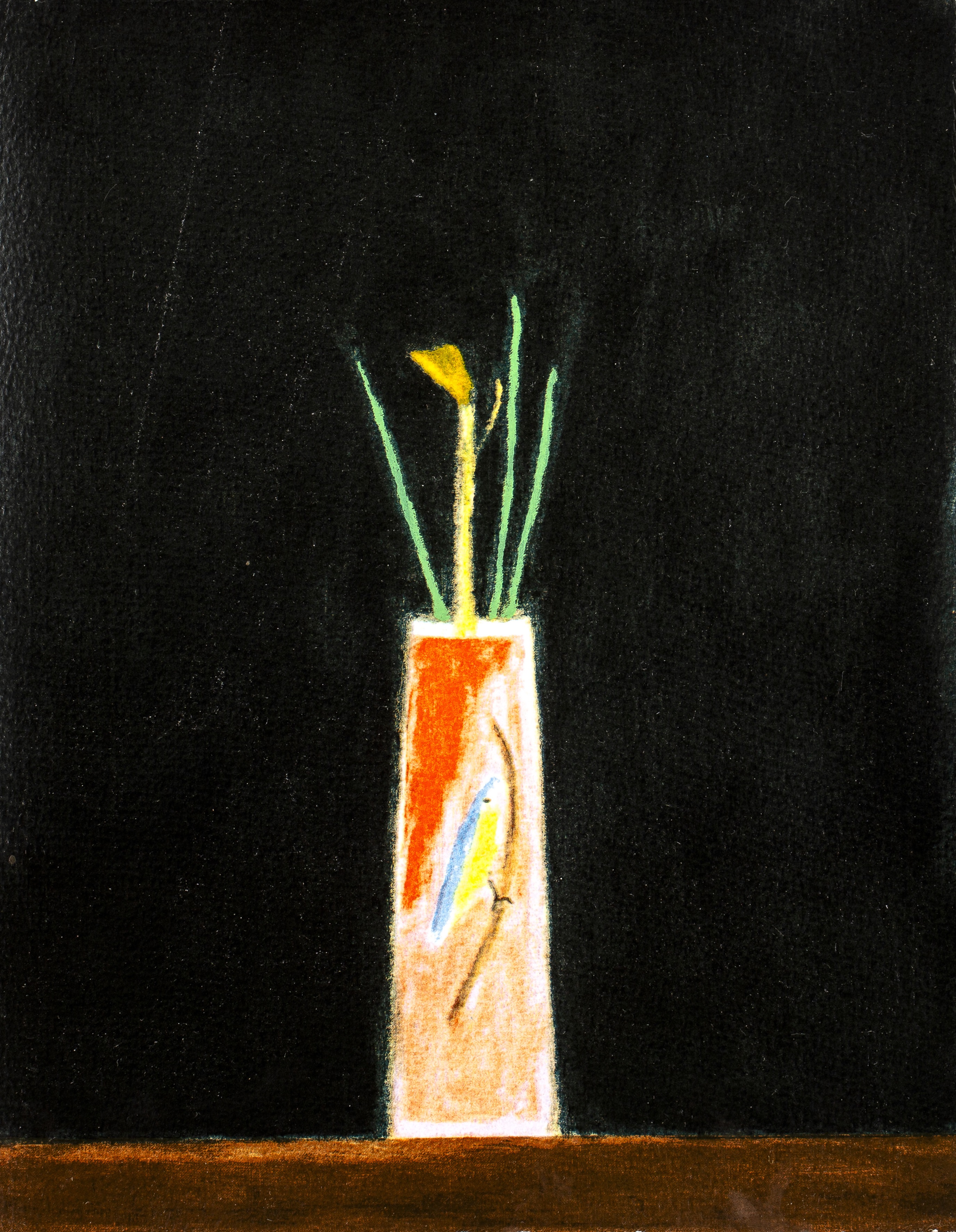 Craigie Aitchison (1926-2009) Still Life with Bird Vase, 2004 242/300, signed, dated, and numbered