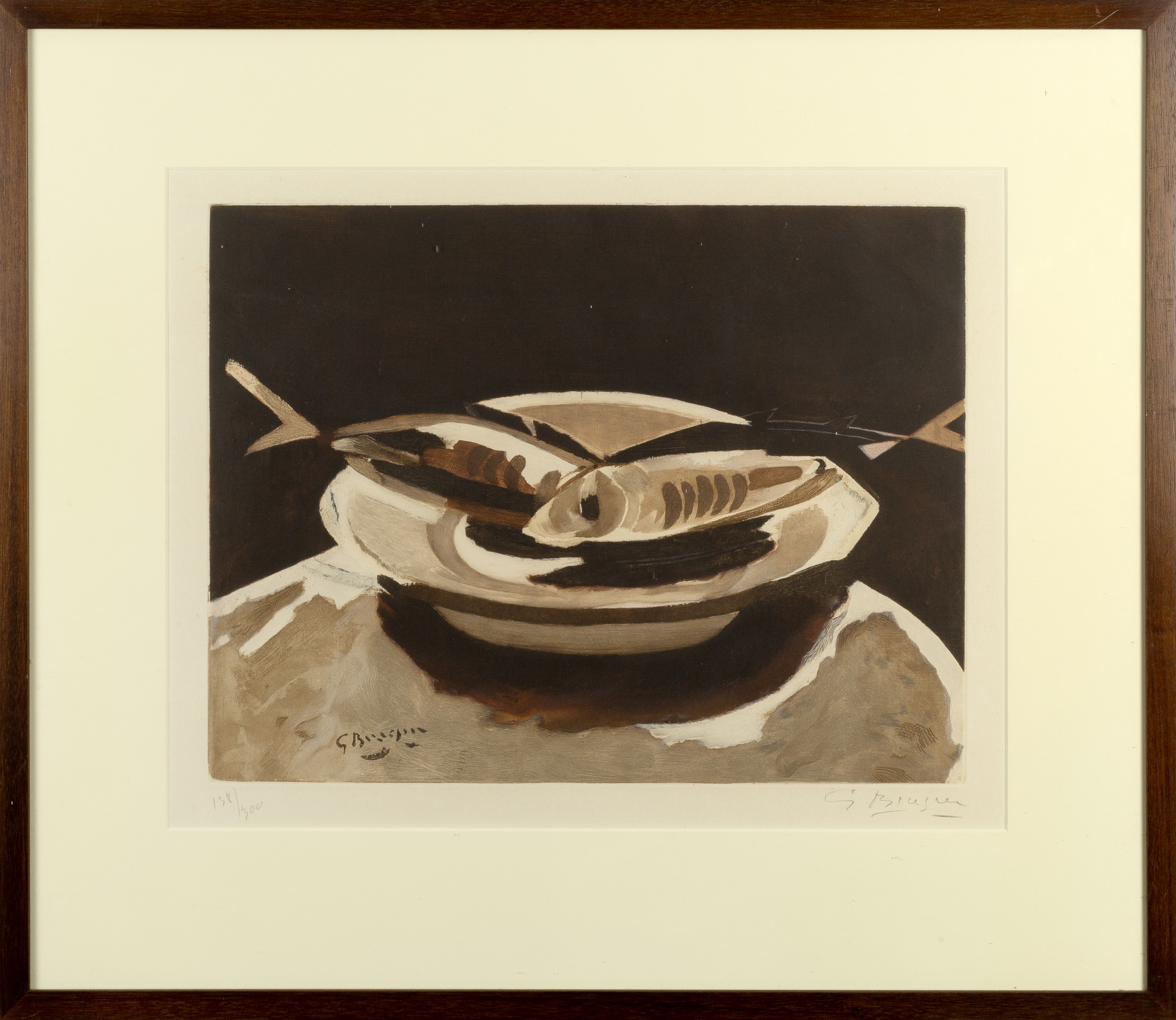 Georges Braque (1882-1963) Poisson, 1950 138/300, signed and numbered in pencil (in the margin) - Image 2 of 3